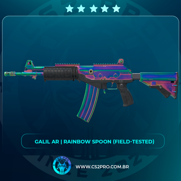 #0506 Galil AR | Rainbow Spoon